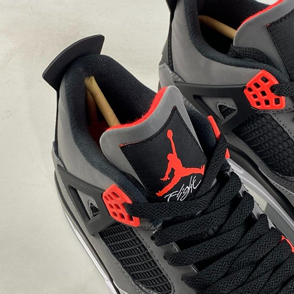 Air Jordan 4 Retro Infrared Sneakers - Picture 7 of 10